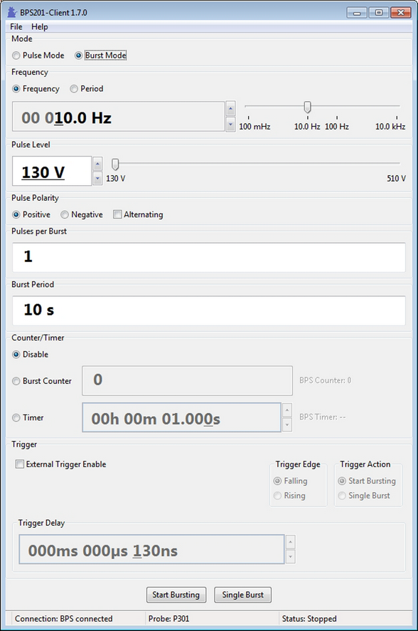 BPS 201-Client, BPS 201-Client Software / USB